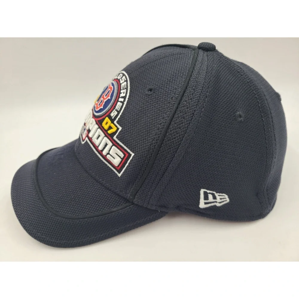 Boston Red Sox 2007 World Series Champions New Era Flex‎ Fitted OSFM Hat Cap MLB